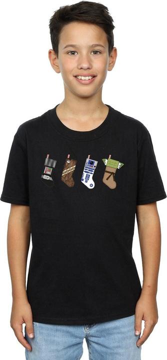 Image du produit Star Wars - T-shirt CHRISTMAS STOCKINGS - Garçon (140, 146)
