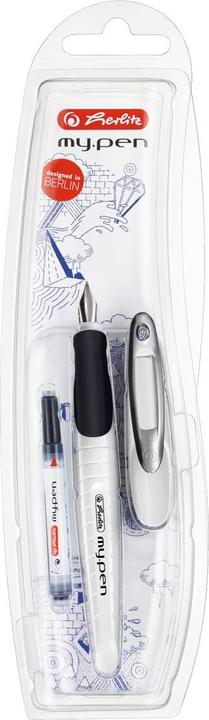 Produktbild Herlitz MY.PEN - Füllhalter (Weiss/Schwarz, 1 x)
