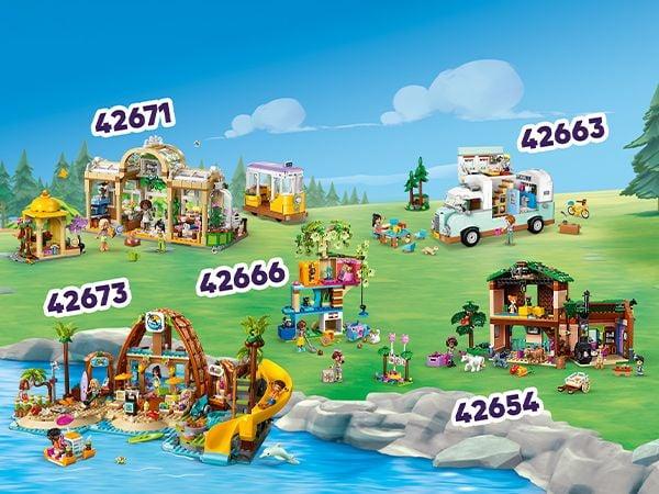 Actual product image LEGO Familienurlaub im Strandresort (42673, LEGO Friends)