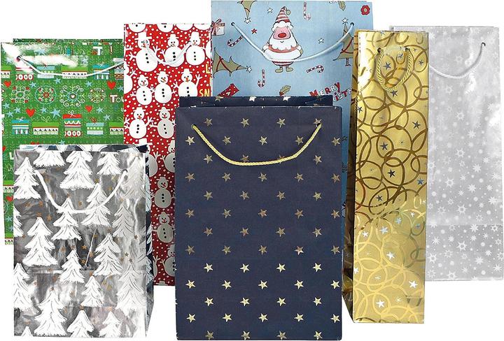Immagine prodotto Braun + Company Borsa regalo 'Natale (Borsa da regalo, 25 x)