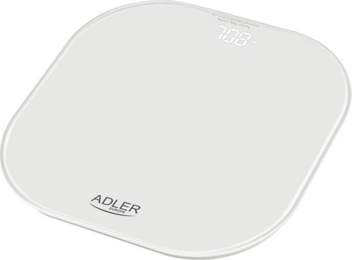 Image du produit Adler Balance de salle de bain | AD 8188 | Poids maximum (capacité) 180 kg | Précision 100 g | Blanc (180 kg)