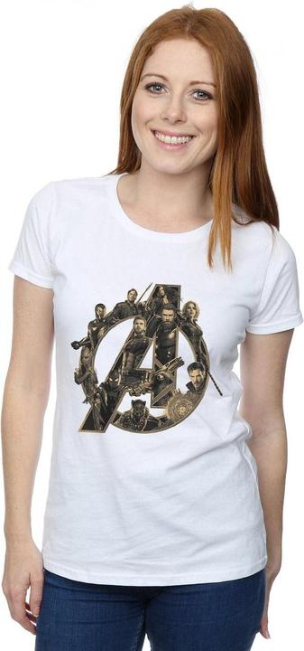 Image du produit Universal Textiles T-shirt boyfriend logo pour femme/femme (XL)