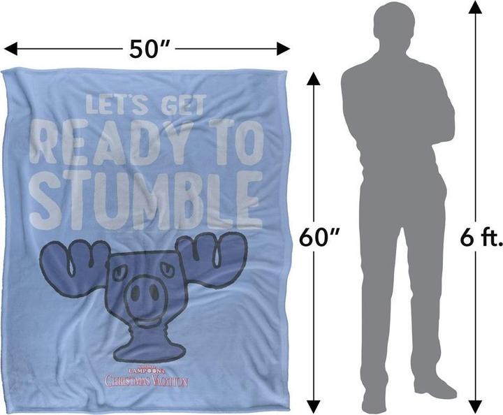 Actual product image National Lampoon´s Vacation Get Ready To Stumble Blanket (152 x 127 cm)