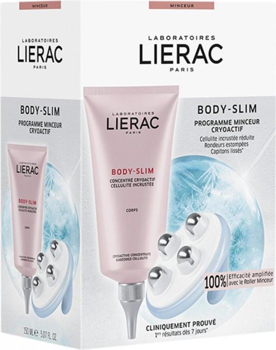 Image du produit Lierac Concentré Cryoactif Coffret avec rouleau minceur (Lait pour le corps, 150 ml)