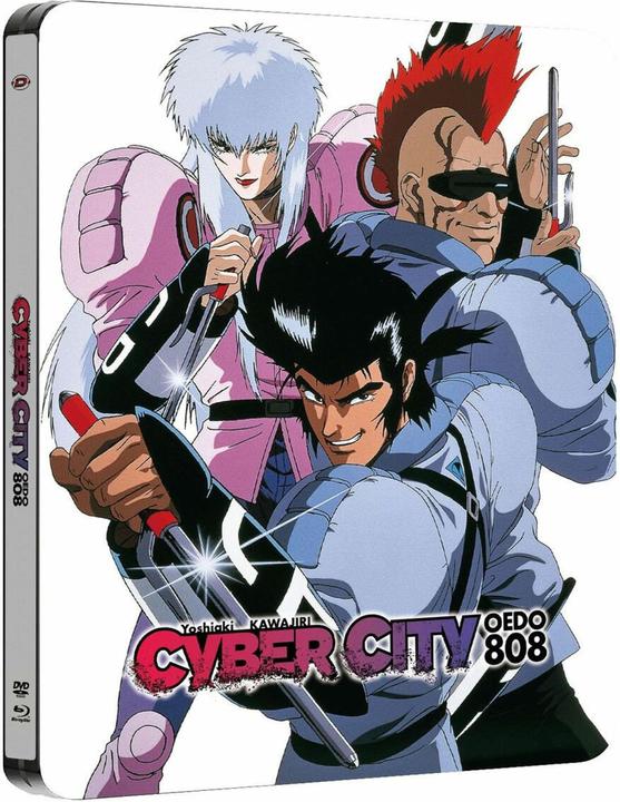 Immagine prodotto Cyber City Oedo 808 - 3 OVAs - Steelbook - A4 Collector's Edition (DVD+Blu-ray) (Blu-ray)