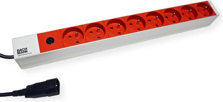 Produktbild Schrack NapÃ¡jecÃ­ panel PDU 19",8xÄOESN,1xC14,,1U,kabel