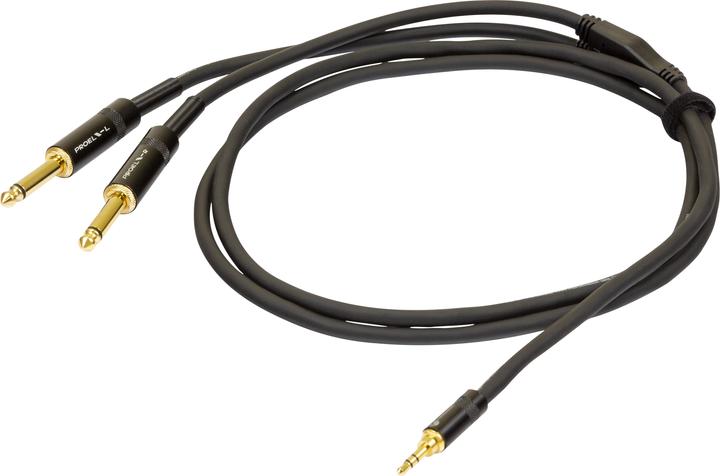 Image du produit Proel Y-Mono (1.50 m, jack 6.3mm, Jack 3,5 mm (AUX))