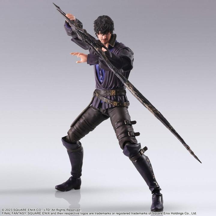 Actual product image Square Enix Final Fantasy XVI Bring Arts figurine Barnabas Tharmr 15 cm