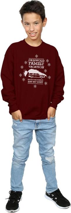 Image du produit National Lampoon´s Vacation National Lampoon's Christmas Vacation - Sweat EAT MY DUST - Garçon (140, 146)