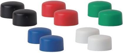 Actual product image Niceday Magnets Coloured assorted 1 cm 10 pieces (10 x)