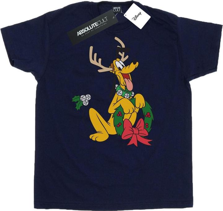Disney Pluto Christmas Reindeer TShirt (M)