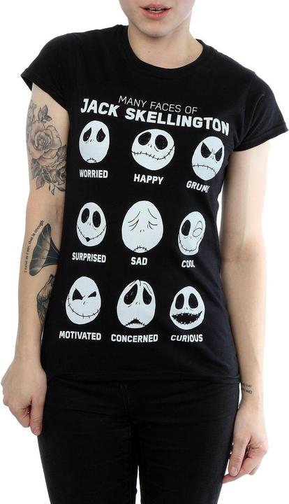 Immagine prodotto Disney Maglietta Nightmare Before Christmas Many Faces Of Jack (XL)