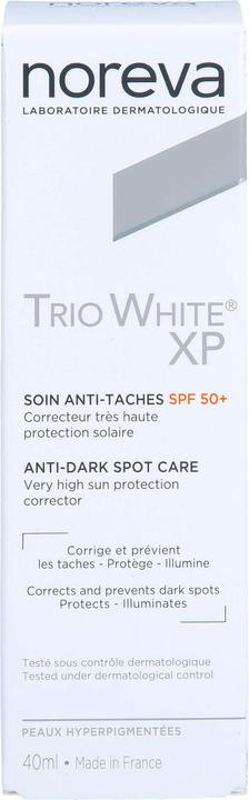 Produktbild Noreva TRIO WHITE XP 50+ (Sonnencreme, SPF 50, 40 ml, 64 g)
