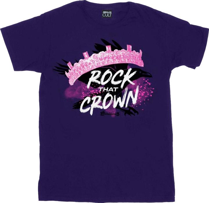 Immagine prodotto Disney The Descendants Rock That Crown Maglietta Ragazze (152, 158)