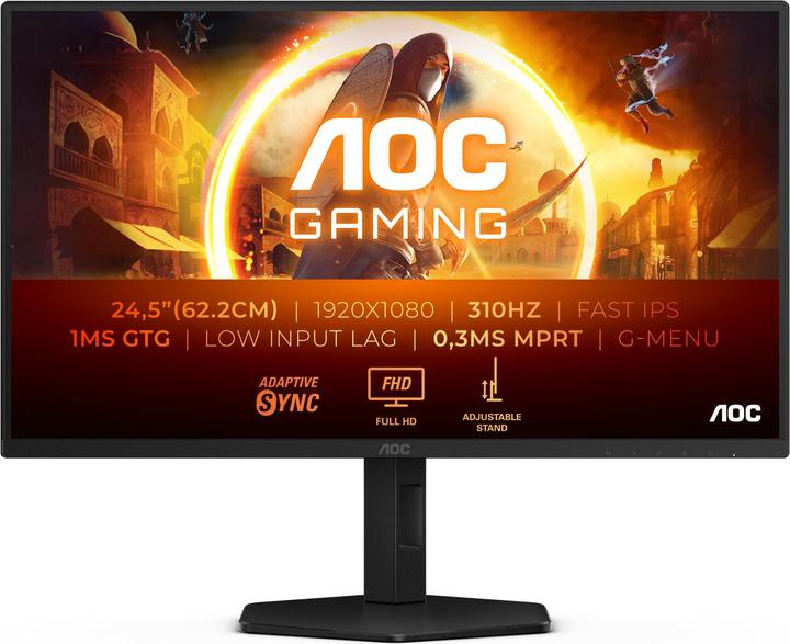 Image du produit AOC 25G4SXU (1920 x 1080 pixels, 24.50")
