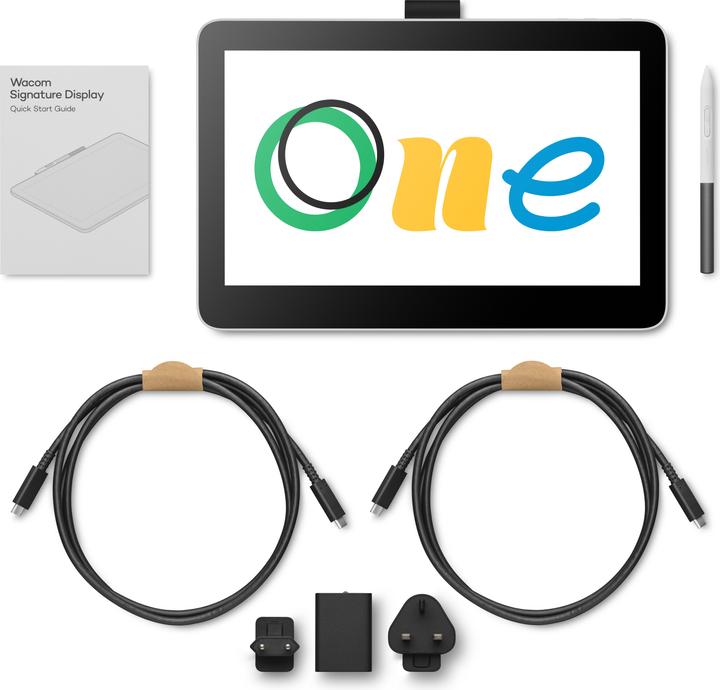 Actual product image Wacom One 13 touch Stift-Display (13", 2540 lpi)