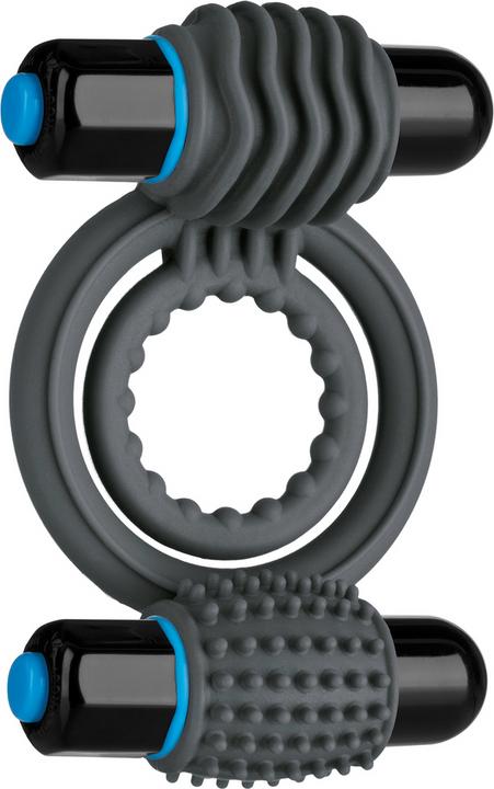 Produktbild Doc Johnson OptiMALE - Vibrating Double C-Ring (4 cm)