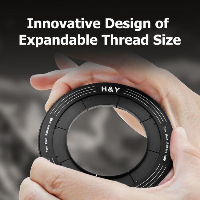 Produktbild H&Y REVORING 46-62mm Filteradapter für 67mm Filter