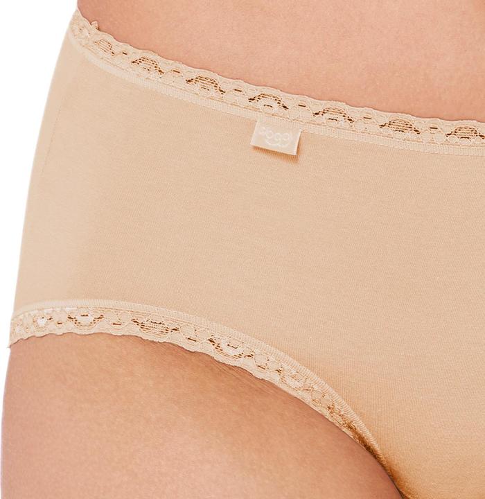 Produktbild Sloggi 6er Pack 24/7 Cotton Lace Midi Slip (38, M, 6er Pack)