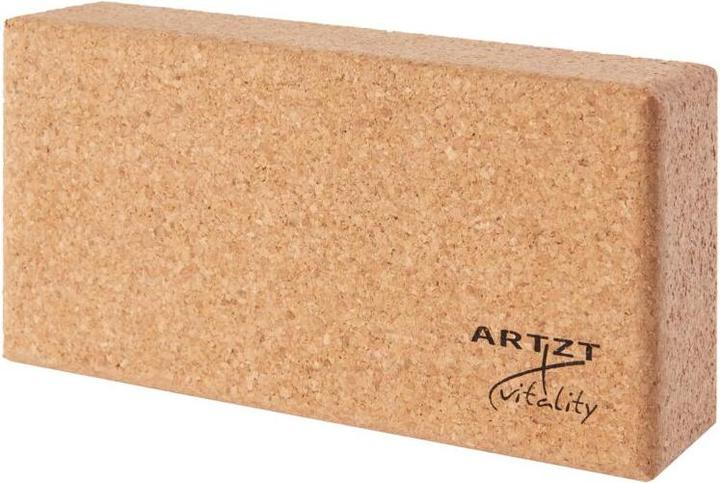 Actual product image Artzt vitality® Yoga Block Cork