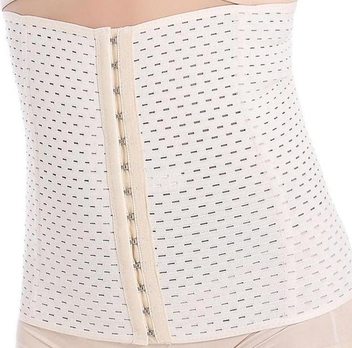 Actual product image JTI Waist trainer / training corset for hourglass figure, M - Beige