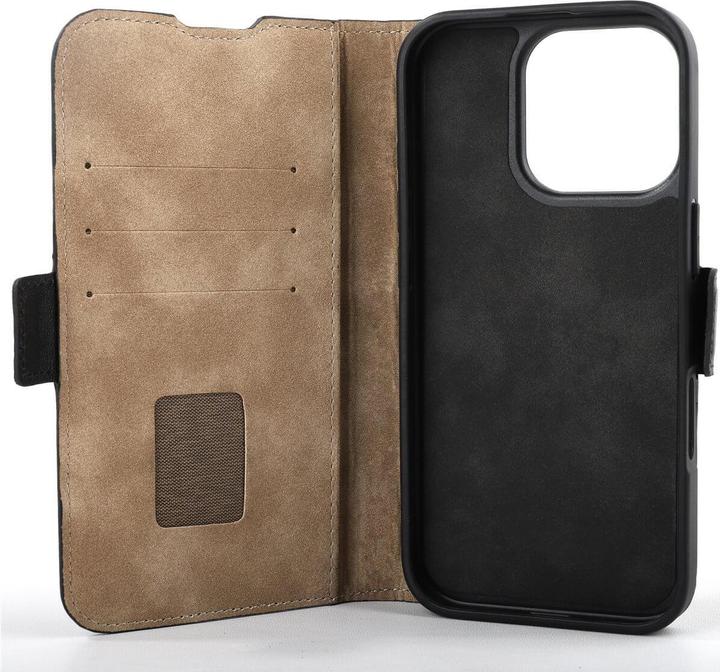 Immagine prodotto Mike Galeli Copertina per libri in vera pelle Fabio nero (Apple iPhone 16 Pro Max)