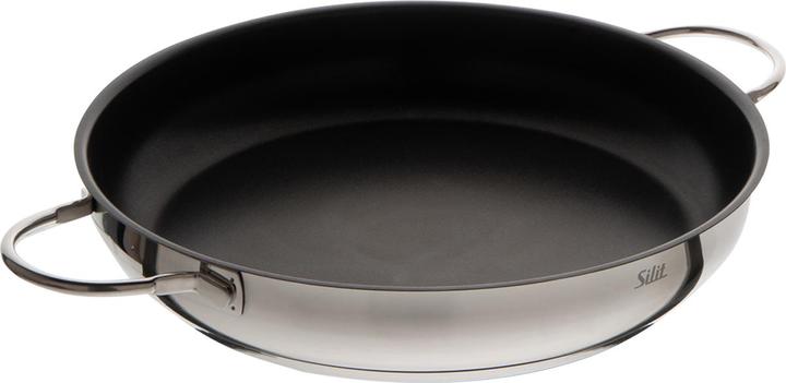 Immagine prodotto Silit Calabria (32 cm, Padella per friggere, Acciaio inossidabile)
