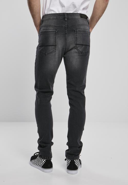Actual product image Urban Classics Slim Fit Zip Jeans (W31/L32)