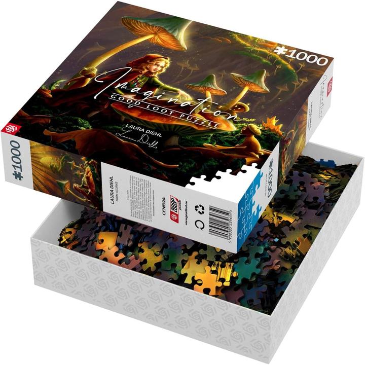 Productafbeelding Good Loot Goede buit puzzel 1000 Laura Diehl IJzeren fee (1000 onderdelen)