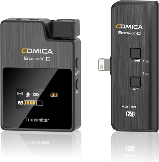 Image du produit Comica BoomX-D MI1 Microphone-Set Pour iPhone - 1 émetteur