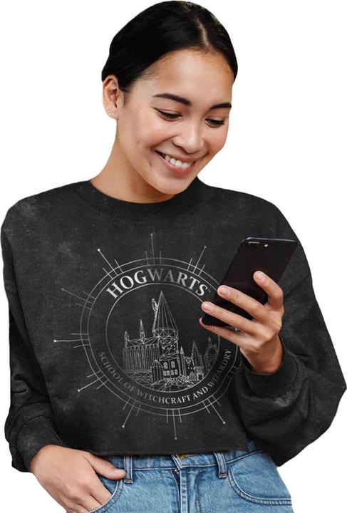 Produktbild Hogwarts Constellation Kurzes Sweatshirt (XL)
