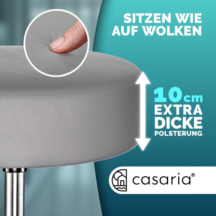 Actual product image Casaria Rollhocker