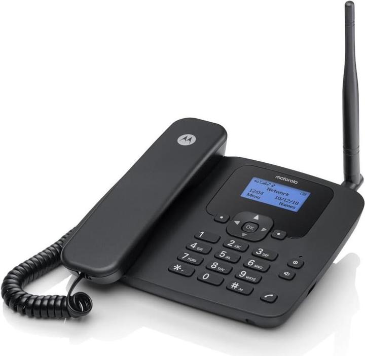 Immagine prodotto Motorola FW410L - 4G (solo con scheda SIM / SIM) - Batteria inclusa - Funzione di inoltro di chiamata -