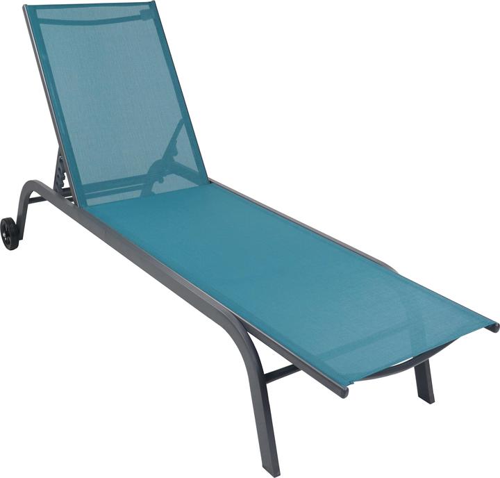 Image du produit VCM Sonnenliege Liegestuhl Rollen Sonlas (190 cm)