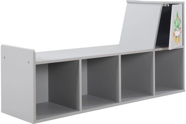 Actual product image Phoenix Minecraft bench/reading shelf