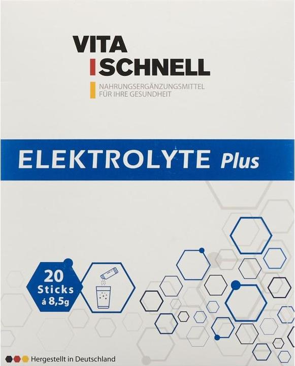 Image du produit Delnava Pharma Vita Schnell Électrolytes Plus (20 pièce(s), Sachet, 214 g)