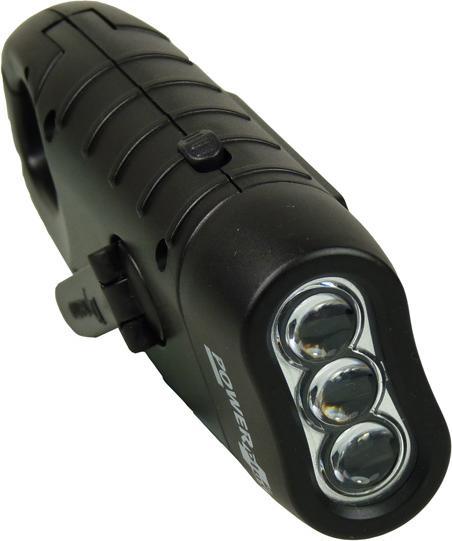 Immagine prodotto Powerplus Solar Torcia LED a energia solare e a dinamo con gancio a moschettone
