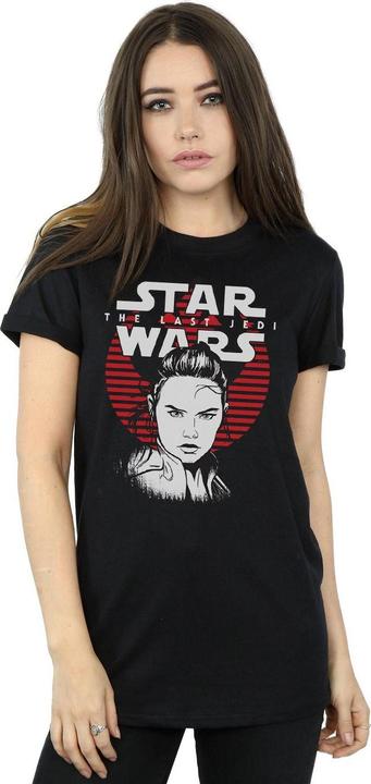 Actual product image Star Wars Womens/Ladies The Last Jedi Heroes Cotton Boyfriend T-Shirt (3XL)