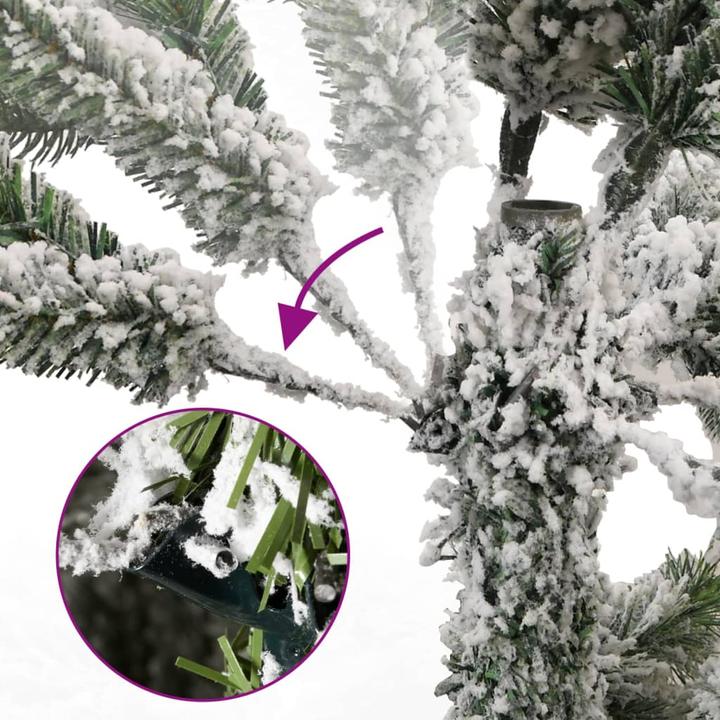 Produktbild VidaXL Weihnachtsbaum Klappbar LED Beleuchtet Christbaum Tannenbaum Deko 300cm (300 cm)