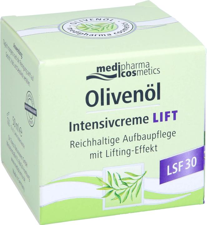 Actual product image Medipharma Olive Oil Int Cre Li Lsf30, 50 ml CRE (50 ml, Day cream, SPF 30)