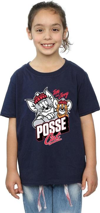 Immagine prodotto Tom & Jerry Posse Cat Maglietta Ragazze (128)