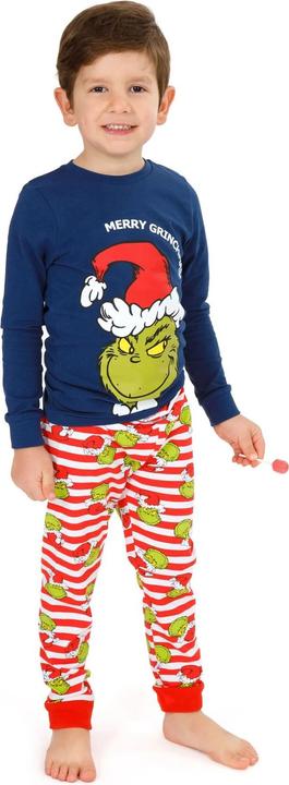 Actual product image Universal Textiles Childrens/Kids Long-Sleeved Christmas Pyjama Set (98)