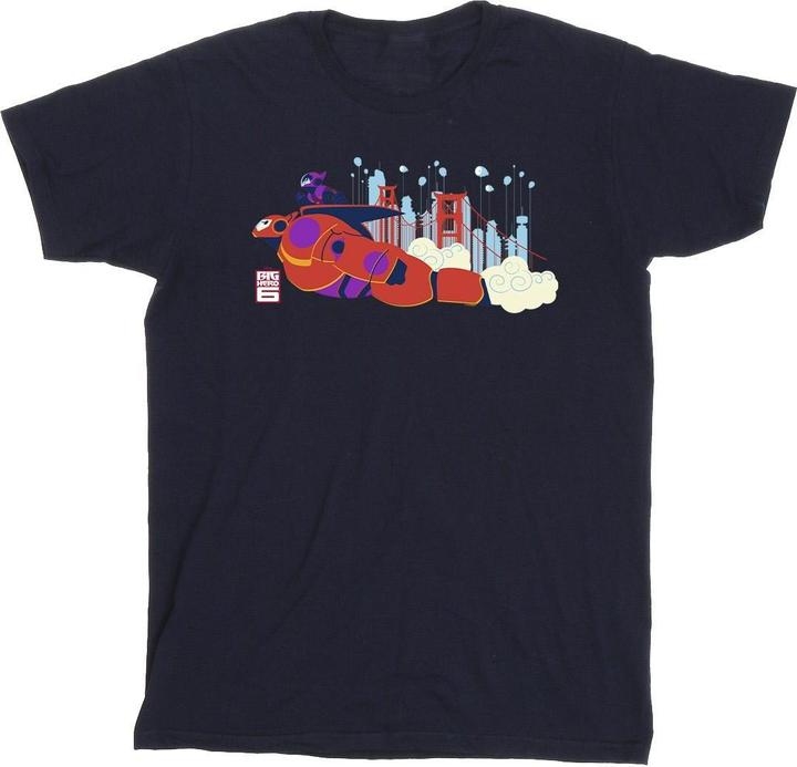Image du produit Disney - T-shirt BIG HERO BAYMAX HIRO BRIDGE - Garçon (140, 146)