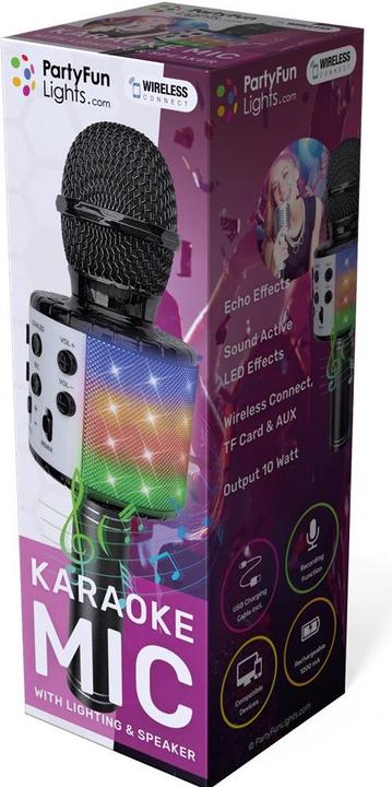 Produktbild PartyFun Lights Party Fun Lights - Karaoke microphone with speaker - (605600)