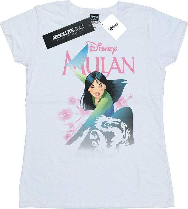 Actual product image Disney Womens/Ladies Mulan My Own Hero Cotton T-Shirt (XXL)