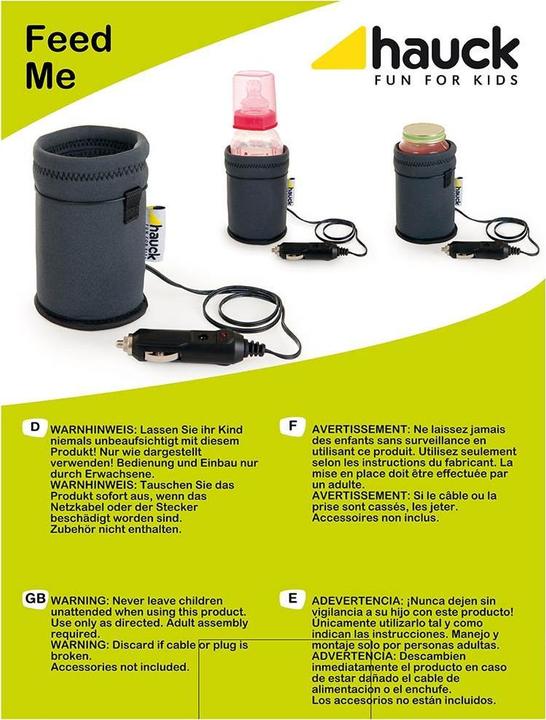 Produktbild Hauck Feed Me Black