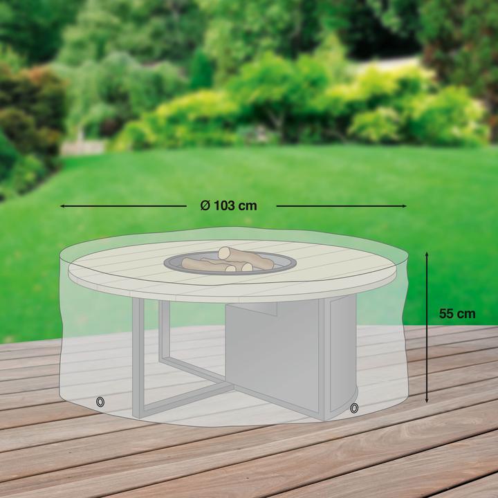 Produktbild Mehr Garten Premium Schutzhülle für Feuertisch eckig und rund