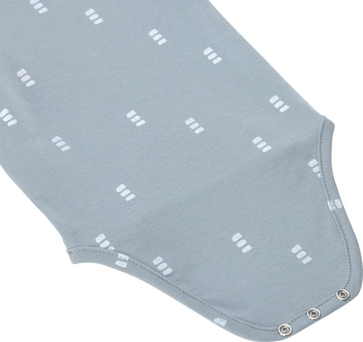 Produktbild Lässig Langarm-Body Blocks Hellblau Gr. 86/92 (92)
