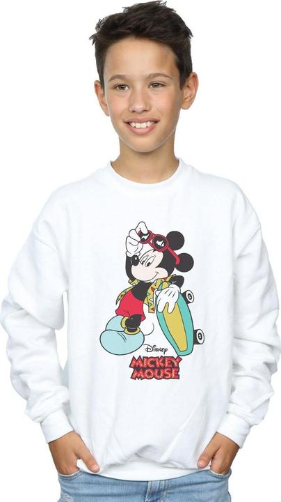 Actual product image Disney Boys Mickey Mouse Skate Dude Sweatshirt (140, 146)
