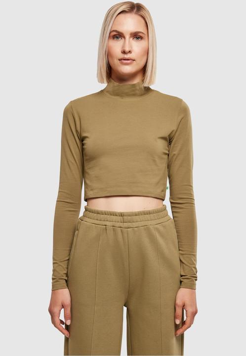 Immagine prodotto Urban Classics Donna Organic Cropped Turtelneck Longsleeve - 16513 (XL)